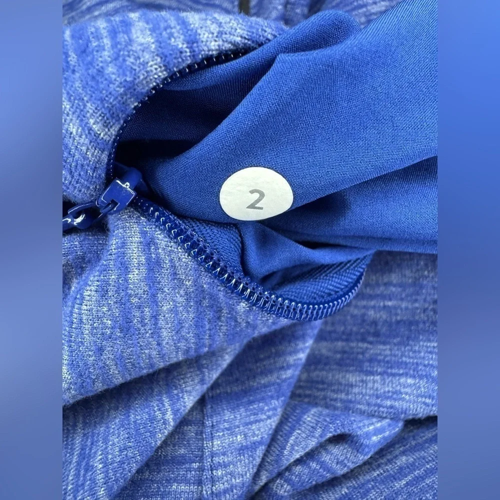 Lululemon &go Where To Dress Size 2 Heathered Sapphire Blue
